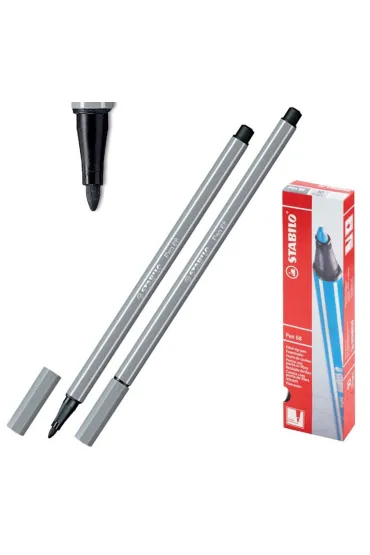Stabilo Pisak Pen 68 Brush-95 szary zimny-�redni