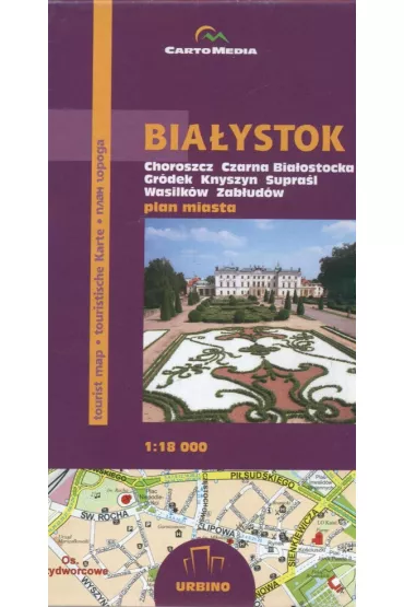 Plan miasta Bia�ystok 1:18000