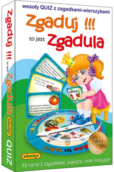 Zgaduj zgadula. Weso�y quiz z zagadkami-wierszykami Adamigo