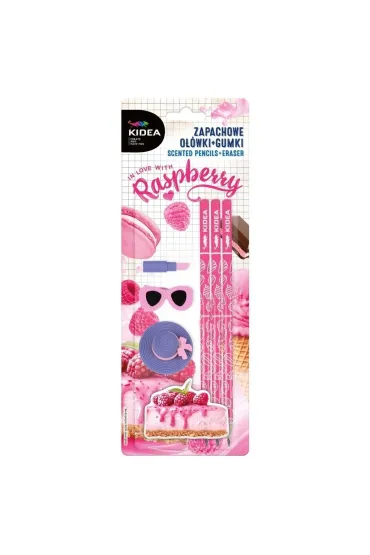 Derform O��wki zapachowe + gumki malinowy sernik