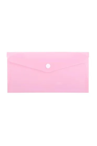 Biurfol Teczka koperta DL PP pastel r�owy