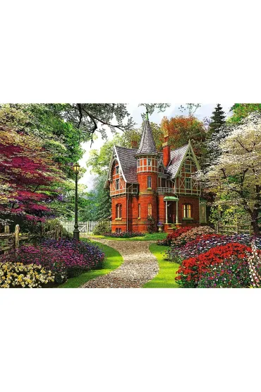Puzzle 1000 el. Wiktoria�ski dom Trefl