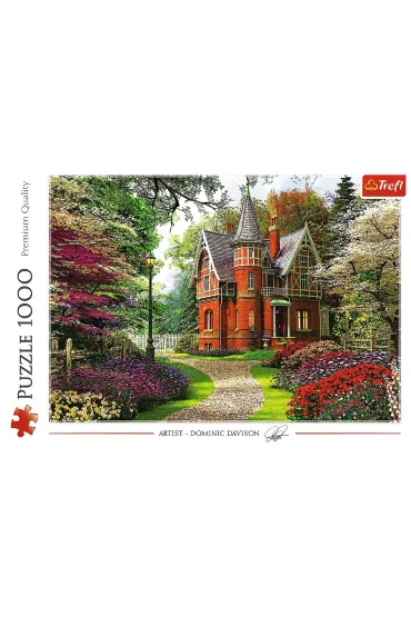 Puzzle 1000 el. Wiktoria�ski dom Trefl