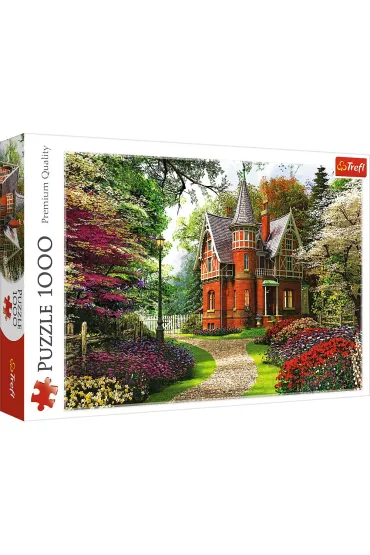Puzzle 1000 el. Wiktoria�ski dom Trefl