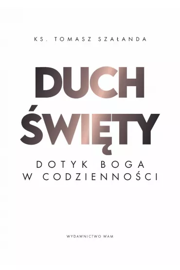 Duch �wi�ty. Dotyk Boga w codzienno�ci - Tomasz Sza�anda