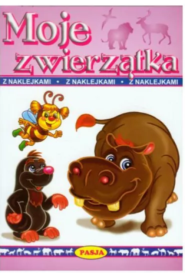Moje zwierz�tka z naklejkami