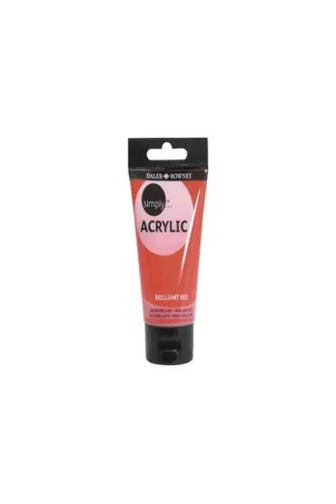 Giotto Simply acrylic brilliant red 250 ml