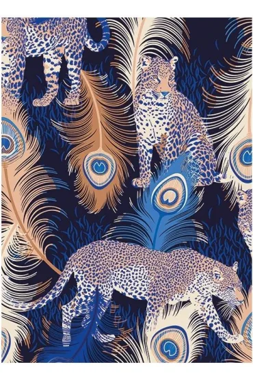 Museums & Galleries Karnet B6 z kopert� Leopards