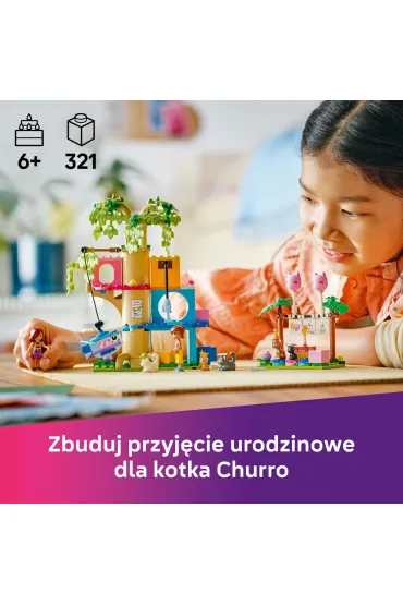 LEGO Friends Kocie przyj�cie urodzinowe i domek na drzewie 42666