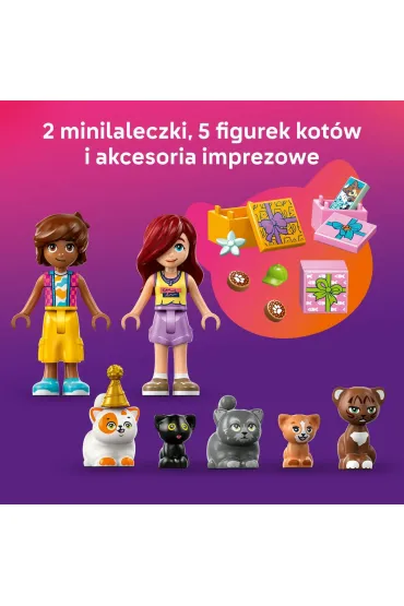 LEGO Friends Kocie przyj�cie urodzinowe i domek na drzewie 42666