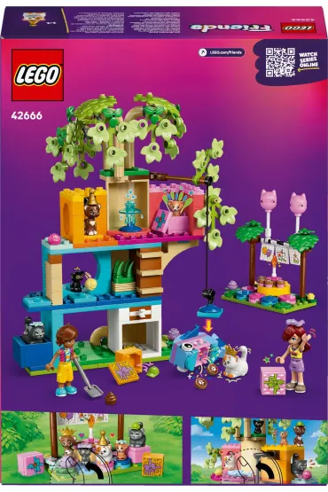 LEGO Friends Kocie przyj�cie urodzinowe i domek na drzewie 42666