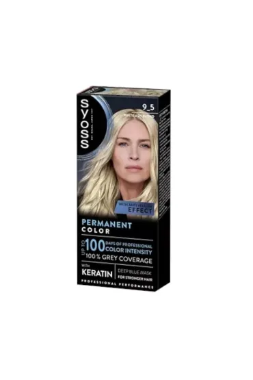 Syoss Permanent Color farba do w�os�w trwale koloryzuj�ca 95 Mro�ny Per�owy Blond