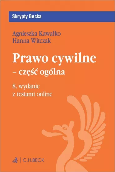 eBook Prawo cywilne - cz oglna z testami online pdf mobi epub - Agnieszka Kawako, Hanna Witczak