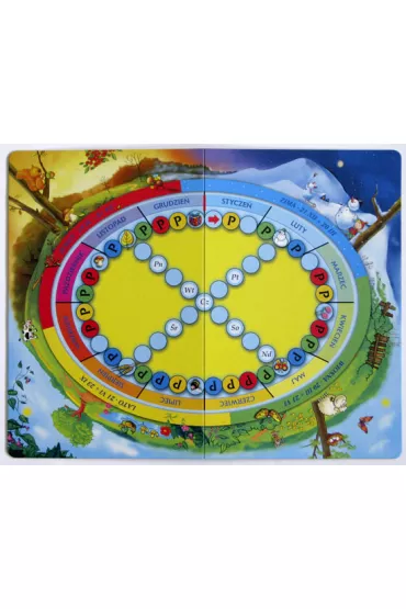 Poznajemy miesi�ce i pory roku - gra edukacyjna