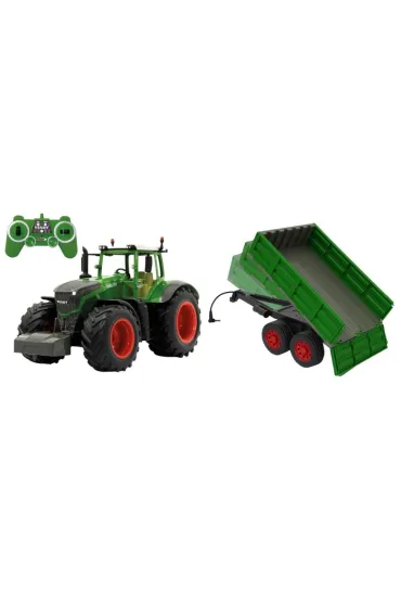 Traktor Fendt RC ze zdalnie sterowan� przyczep� Klein Trefl
