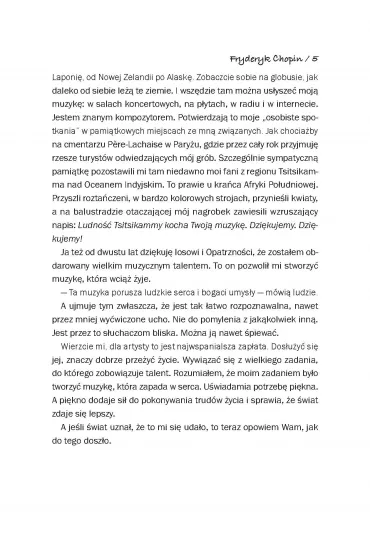 Nazywam si� Fryderyk Chopin - Aleksandra Zgorzelska, J�zef Wilko�