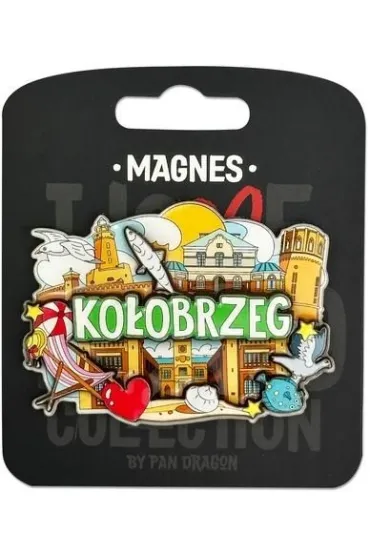 Pan Dragon Magnes I love Poland Ko�obrzeg ILP-MAG-C-KOL-33