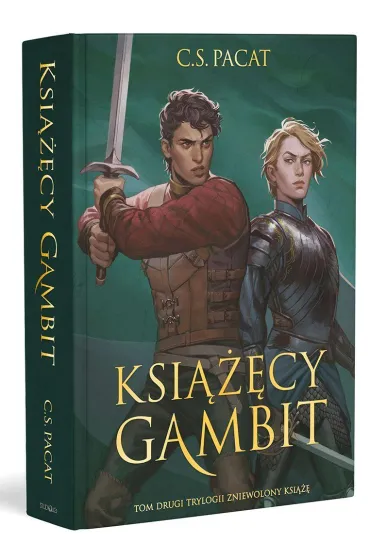 Ksi���cy gambit. Zniewolony ksi���. Tom 2 (barwione brzegi) - C. S. Pacat