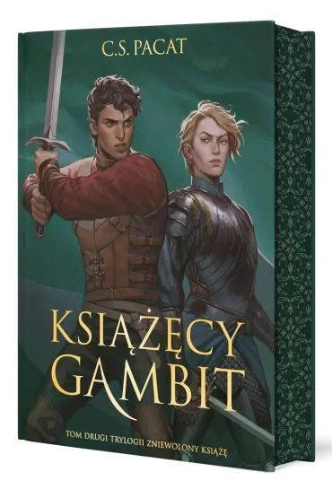 Ksi���cy gambit. Zniewolony ksi���. Tom 2 (barwione brzegi) - C. S. Pacat
