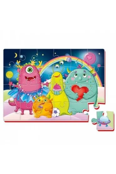 Puzzle piankowe 24 el. �mieszne zdj�cia Roter Kafer