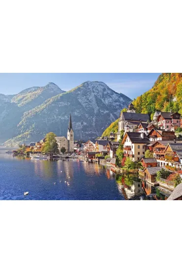 Puzzle 500 el. Hallstatt Austria Castorland