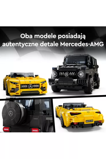 LEGO Speed Champions Mercedes-AMG G 63 i Mercedes-AMG SL 63 76924