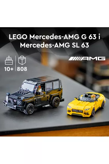 LEGO Speed Champions Mercedes-AMG G 63 i Mercedes-AMG SL 63 76924