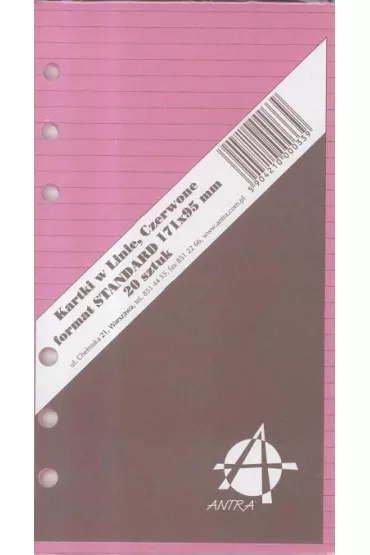 Antra Wk�ad do organizera Standard linia