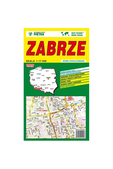 Plan miasta Zabrze