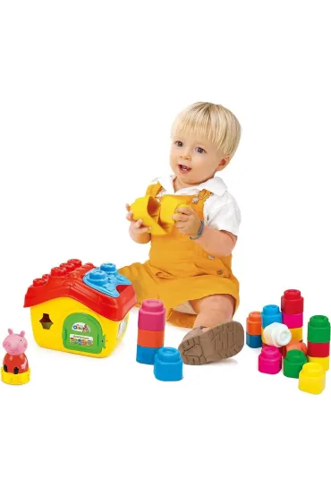 winka Peppa Klocki mikkie clemmy Domek Peppa 15 elemetw 17657