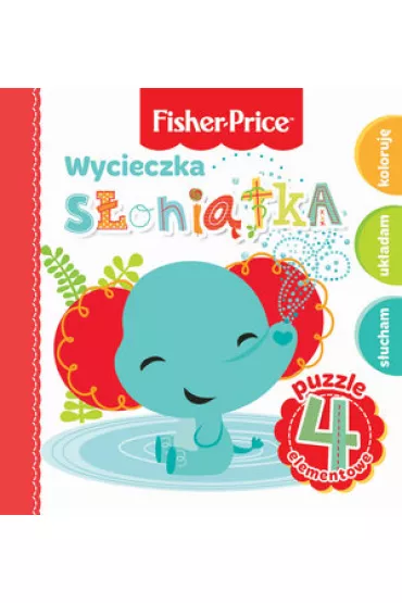 Fisher Price. Puzzle 4 el. Wycieczka s�oni�tka - Anna Wi�niewska