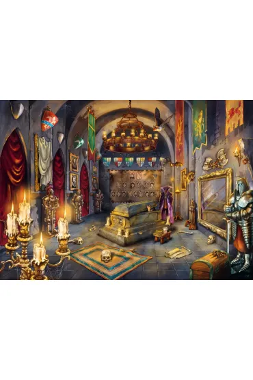 Puzzle 1000 el. Zamek wampir�w Ravensburger