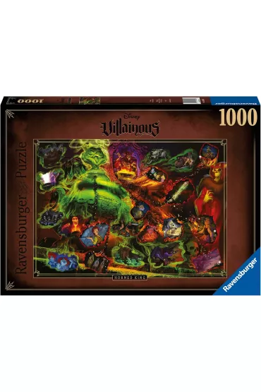 Puzzle 1000 el. Disney Villainous. Rogaty Kr�l Ravensburger