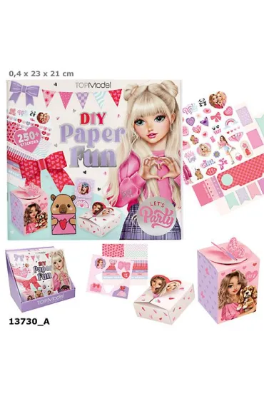 Zestaw kreatywny Paper Fun DIY Top Model 13730A Depesche
