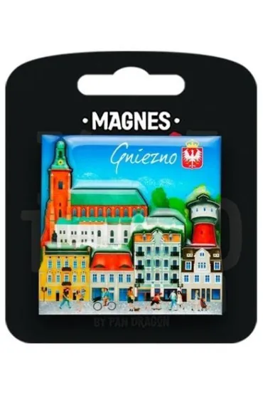 Pan Dragon Magnes I love Poland Gniezno ILP-MAG-C-GNIE-06