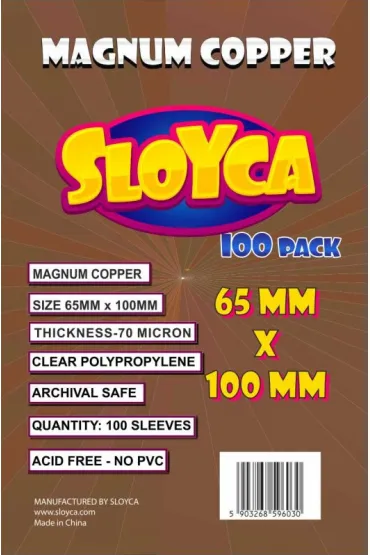 Baldar Koszulki Magnum Copper 65 x 100 mm 100 szt.