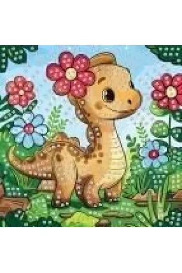 Mozaika piankowa Dino 25x25 cm FUN&JOY Titanum