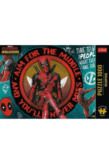 Puzzle 1000 el. Deadpool Trefl