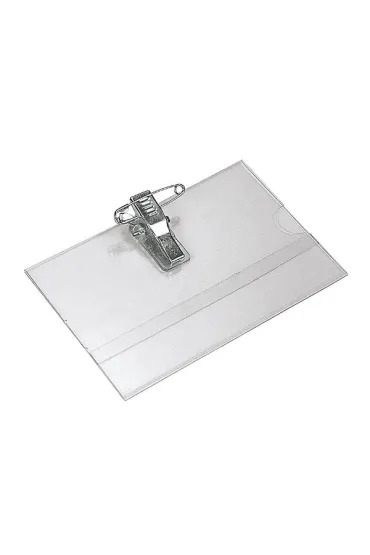Argo Identyfikator PVC z klipsem, agrafk� i wk�adk� CT-123
