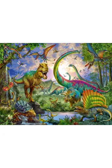 Puzzle 200 el. XXL Kr�lestwo gigant�w Ravensburger