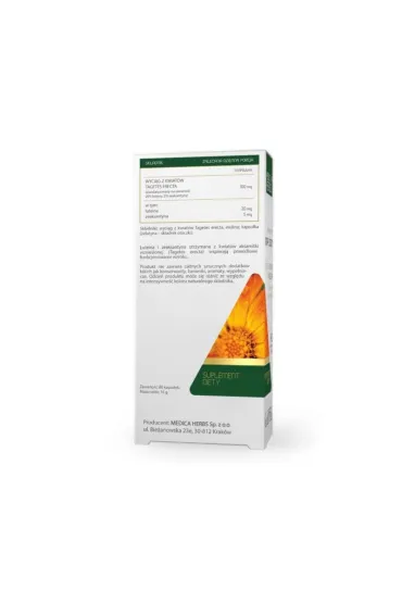 Medica Herbs Luteina + Zeaksantyna 100 mg suplement diety 60 kaps.