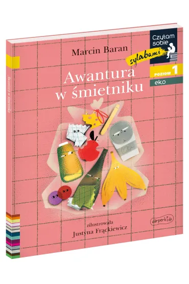 Awantura w �mietniku. Czytam sobie sylabami. Eko. Poziom 1 - Marcin Baran