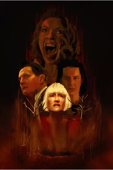 Twin Peaks - plakat premium 30x45 cm - Rafa� Rola