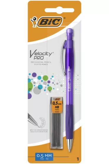 Bic O��wek z gumk� Velocity PRO 0.5mm