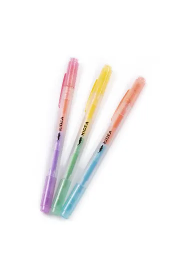 Derform Zakre�lacze pastelowe dwustronne 6 kolor�w