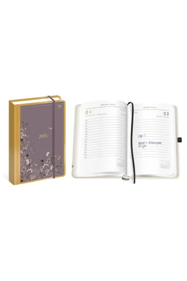 Interdruk Kalendarz 2026 ksi��kowy A5/384K Metallic Satin