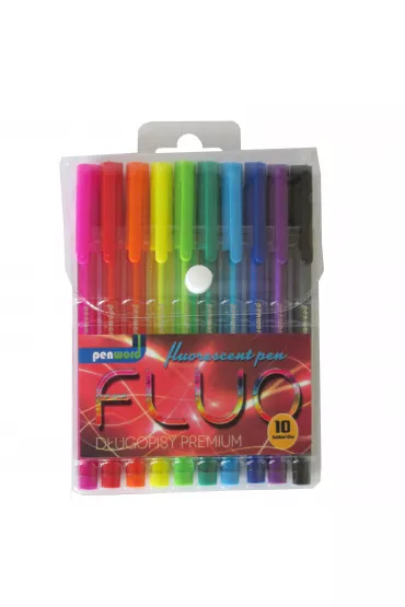 Penword D�ugopis fluo 10 szt.