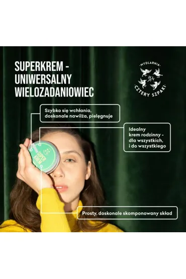 Mydlarnia 4 Szpaki Superkrem - odywczy krem uniwersalny do twarzy i ciaa 100 ml