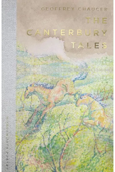 The Canterbury Tales. Wordsworth Poetry Library wer. angielska - Geoffrey Chaucer