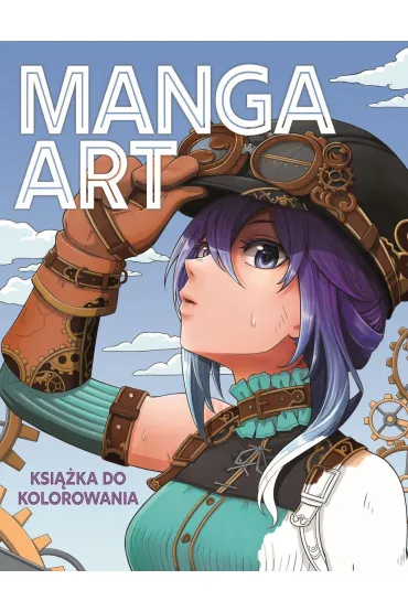 Manga Art. Ksi��ka do kolorowania